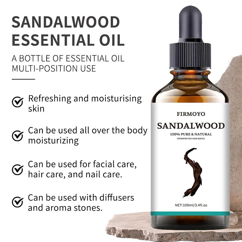 Firmoyo Pure Sandalwood Essential Oil - 图片 6