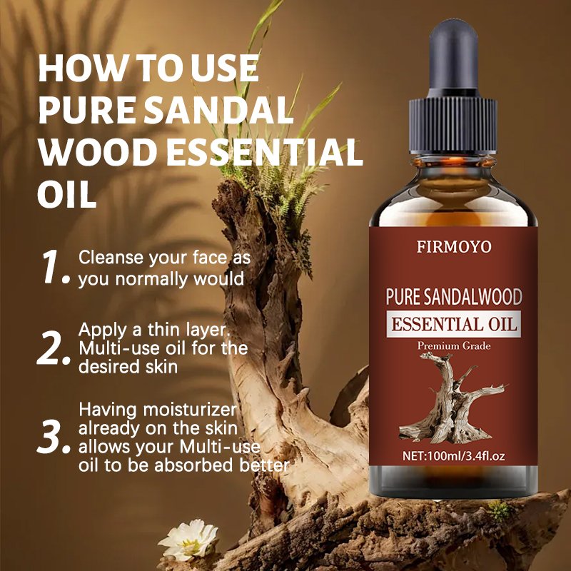 Firmoyo Pure Sandalwood Essential Oil - 图片 3