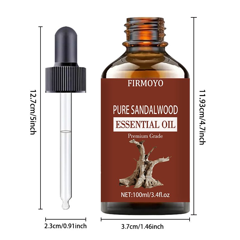 Firmoyo Pure Sandalwood Essential Oil - 图片 6